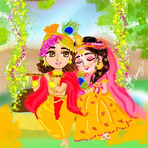 Little Radha Krishna Wallpapers - Wallpaper Cave