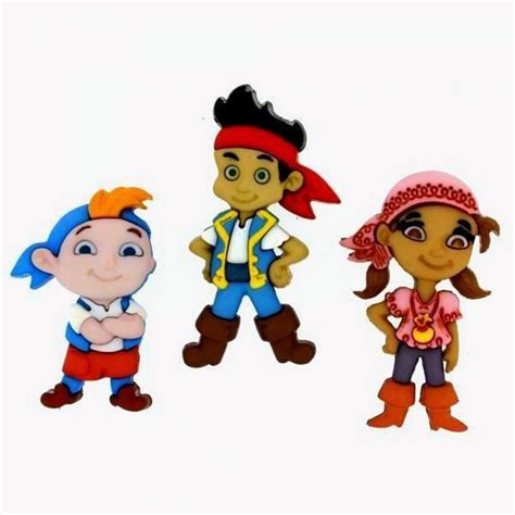 Disney Jake and the Neverland Pirates With Cubby and Izzy - Etsy