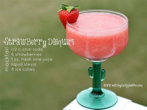 Strawberry Daiquiri Mocktail - Healthy Living How To