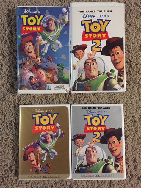 The 2 First Toy Story Films on VHS and DVD by richardchibbard on DeviantArt