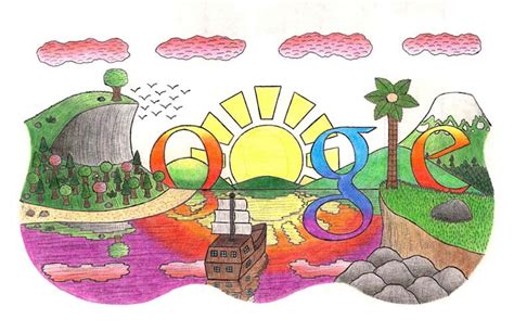 The Top 50 Google Doodle Contest Winners Gallery » TwistedSifter