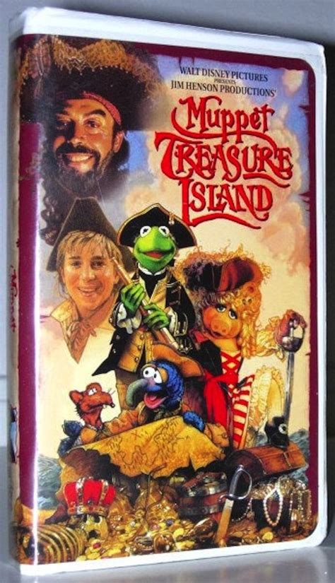 Muppet Treasure Island | Disney presents, Vhs movie, Muppets