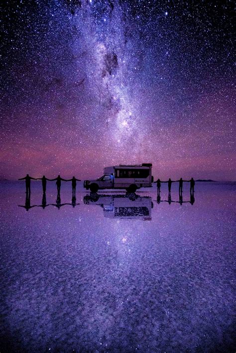 Salar De Uyuni Reflection Night