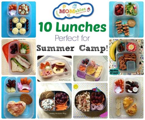 10 Summer Camp Lunch Ideas and Recipes