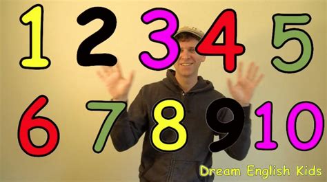 Numbers Song Let's Count 1-10 New Version | Liedjes, Kinderliedjes, Engels leren