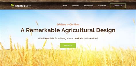 25+ Responsive Farming & Agriculture Website Template For 2020