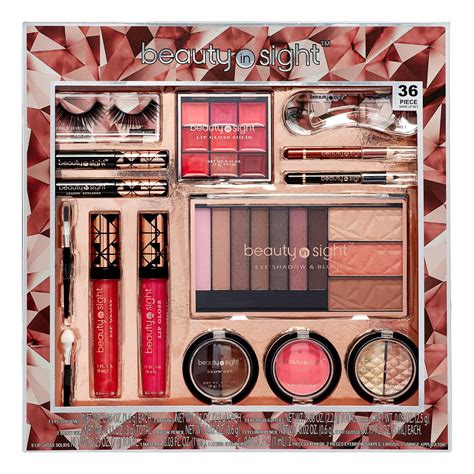 Beauty In Sight Makeup & Cosmetics Gift Set, 36 Pieces ($13 Value ...