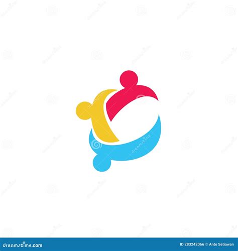 Kids Care Logo Design stock vector. Illustration of care - 283242066