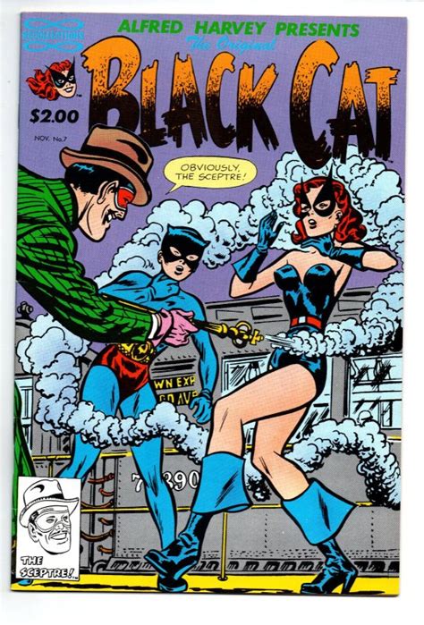 The Original Black Cat #7 - Golden Age Reprints - Alfred Harvey - VF+ | Comic Books - Copper Age ...