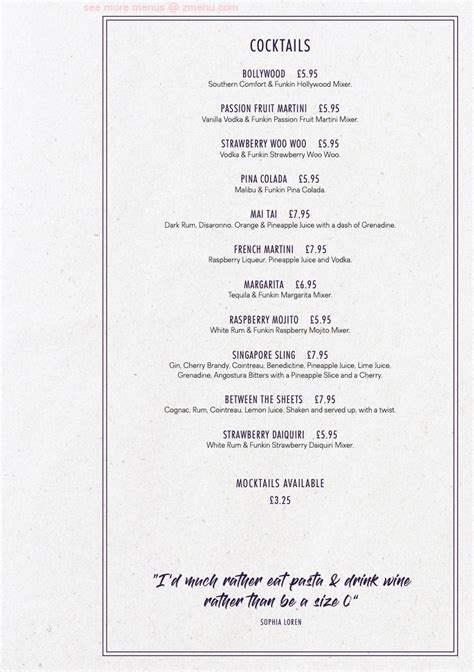 Menu at Crowwood House Hotel restaurant, Glasgow