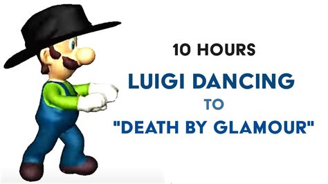 Luigi Dancing To "Death by Glamour" 10 Hours - YouTube