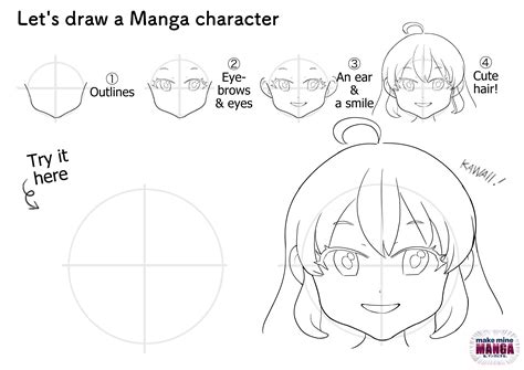 Let's Draw Manga Worksheets | Lakes International Comic Art Festival