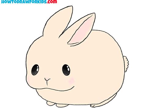 How to Draw an Easy Bunny - Easy Drawing Tutorial For Kids