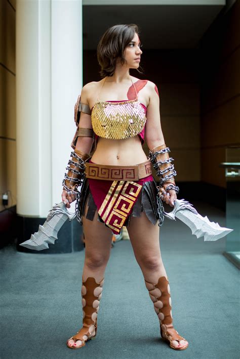 [self] Female Kratos from God of War 3 at Pax West 2019 : r/cosplay