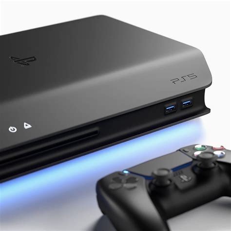 What Sony's New PlayStation 5 Console Would Look Like in Matte Black ...