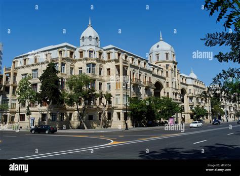 Architecture of the buildings of Baku, Azerbaijan 2010 Stock Photo - Alamy