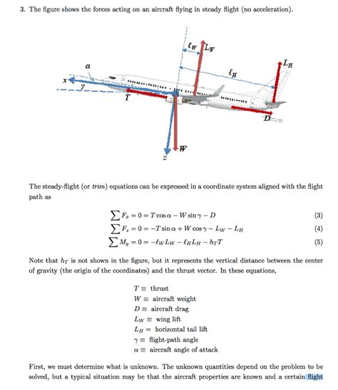 (Solved) - 3. The figure shows the forces acting on an aircraft flying in... (1 Answer ...