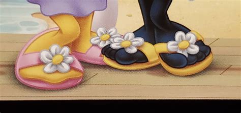 Minnie mouse and Daisy duck feet book page 1 part1 by Romanceguy on DeviantArt