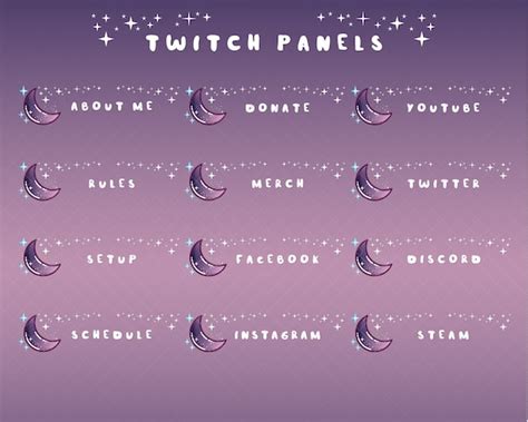 How to edit twitch panels - cvbxe