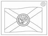 Historic Florida Flag Coloring Pages Kids Activities Blog  sketch template