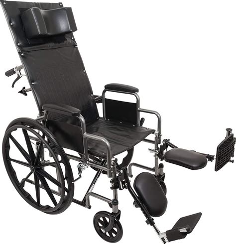 ProBasics Standard Reclining Wheelchair - Padded Detachable Desk Length ...