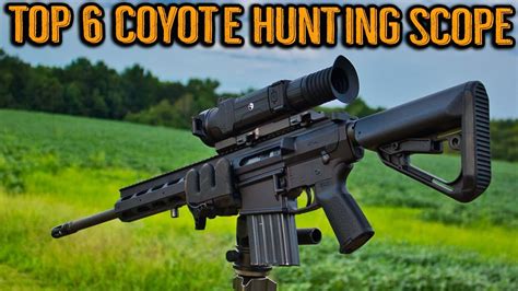 Best Coyote Hunting Scopes 2023 | Top 6 Thermal Scope For Coyote ...