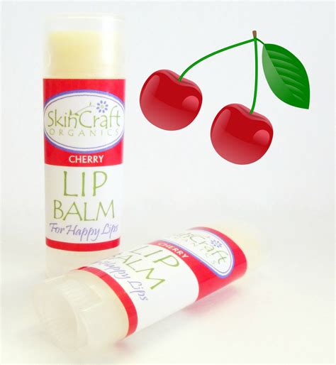 Cherry Lip Balm Organic Cherry Lip Balm w/ Organic Cherry