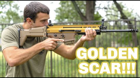 The Golden SCAR!!! - FN SCAR 17S - YouTube