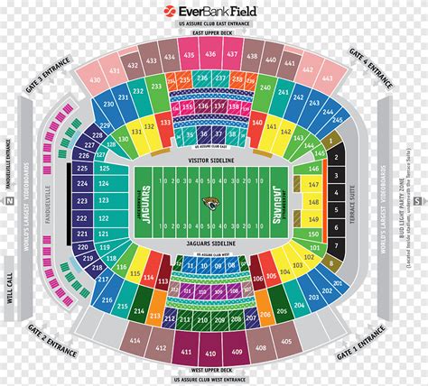 EverBank Field Hard Rock Stadium Seating assignment Map, Stadium Seating, world, structure png ...