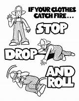 Fire Safety Coloring Sheets sketch template