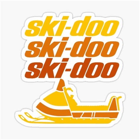 Ski Doo Stickers | Redbubble