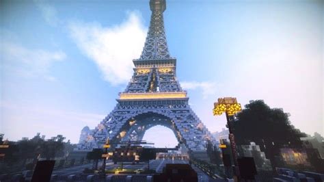 Paris - Eiffel Tower Minecraft Project | Minecraft projects, Effiel tower, Paris eiffel tower