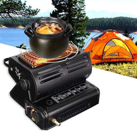 Aluminum Alloy Portable Outdoor Cooker Stove Camping Tent Portable Gas ...