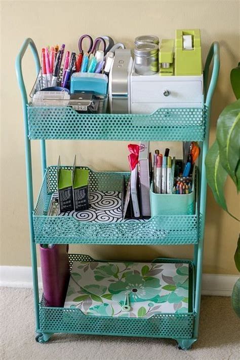 20+ Easy And Cheap DIY Home Office Organization Ideas TRENDUHOME