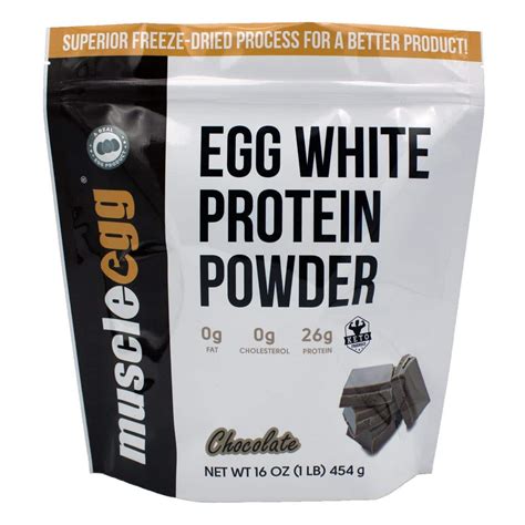 NEW!! Chocolate Egg White Protein Powder | MuscleEgg Flavored Liquid Egg Whites