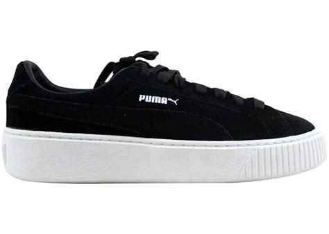 Puma Suede Platform Puma Black (W) - 362223-01