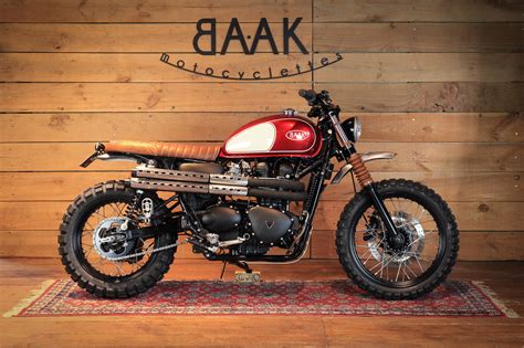 Custom Triumph Scrambler 900 by BAAK Motocyclettes – BikeBound