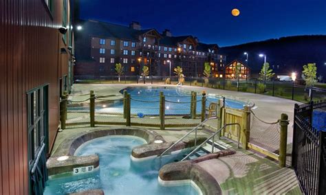 Hope Lake Lodge & Indoor Waterpark at Greek Peak Mountain Resort in ...