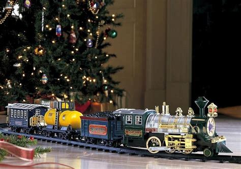 TRADITIONAL CHRISTMAS TOY TRAIN SET WITH SOUND & SMOKE XMAS TREE DECOR TRAINSET | Christmas tree ...