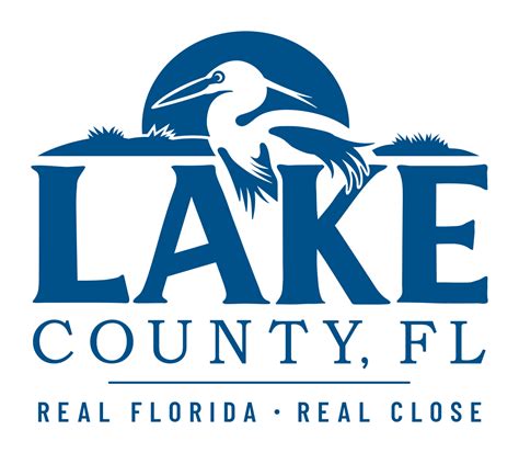 Lake County, FL Logo - 1 Color, Solid Blue (JPG)