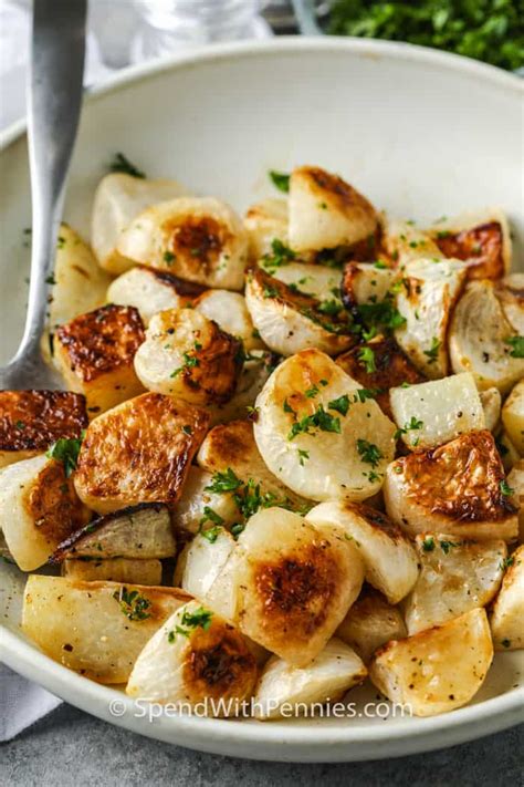 Roasted Turnips - Only 4 Ingredients!