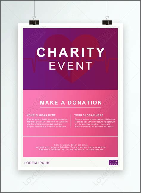 Charity Poster Template Psd Free Download - Resume Example Gallery