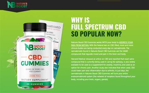 Natures Boost CBD Gummies – [Scam Alert] Reviews, Ingredients, Price ...