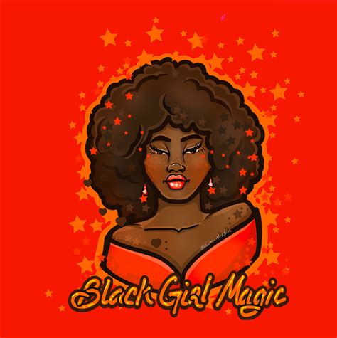 Black Girl Magic Illustration :: Behance