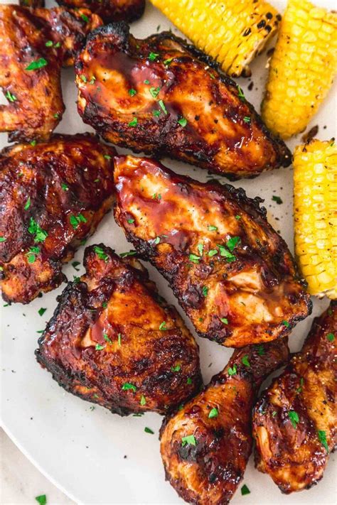 Grilled BBQ Chicken Recipe - Little Sunny Kitchen