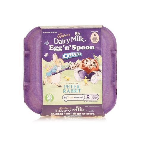 Cadbury Dairy Milk egg and spoon oreo 128g - Spinneys UAE