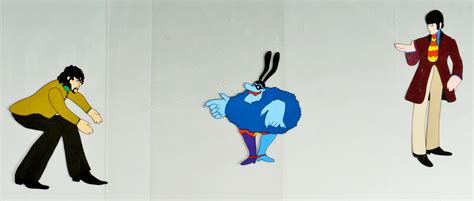 Lot 735: 3 Yellow Submarine Animation Cels