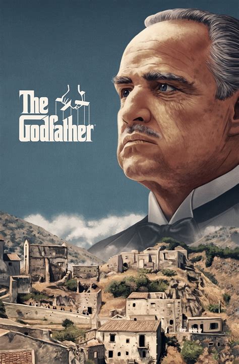 The Godfather (1972) [2683 4096] by Sam Gilbey | The godfather poster ...