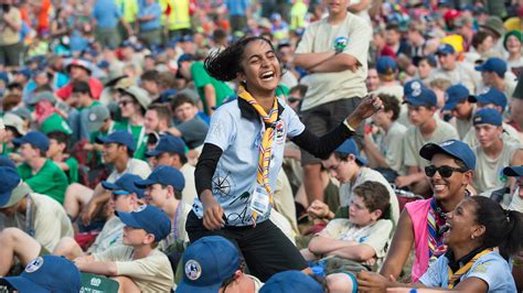 Young Women at the World Scout Jamboree | World Jamboree 2019 - US ...