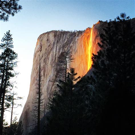 Yosemite Firefall: Breathtaking Photographs capture Horsetail Fall Ablaze